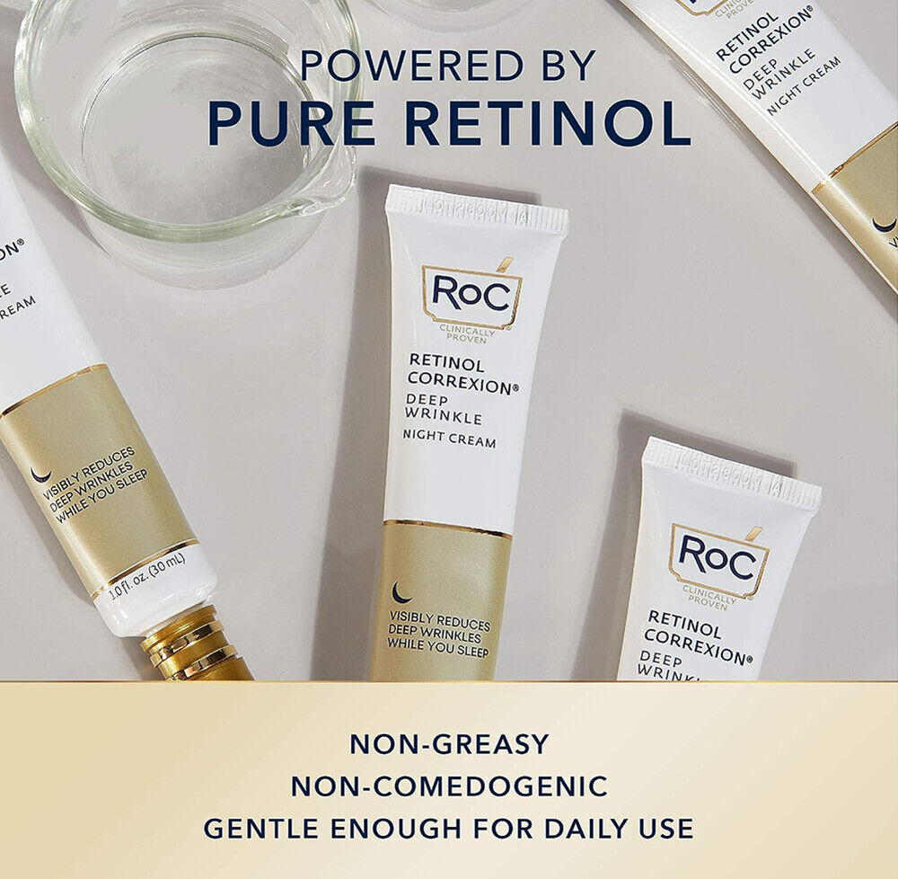 RoC Retinol Correxion Deep Wrinkle Night Cream texture
