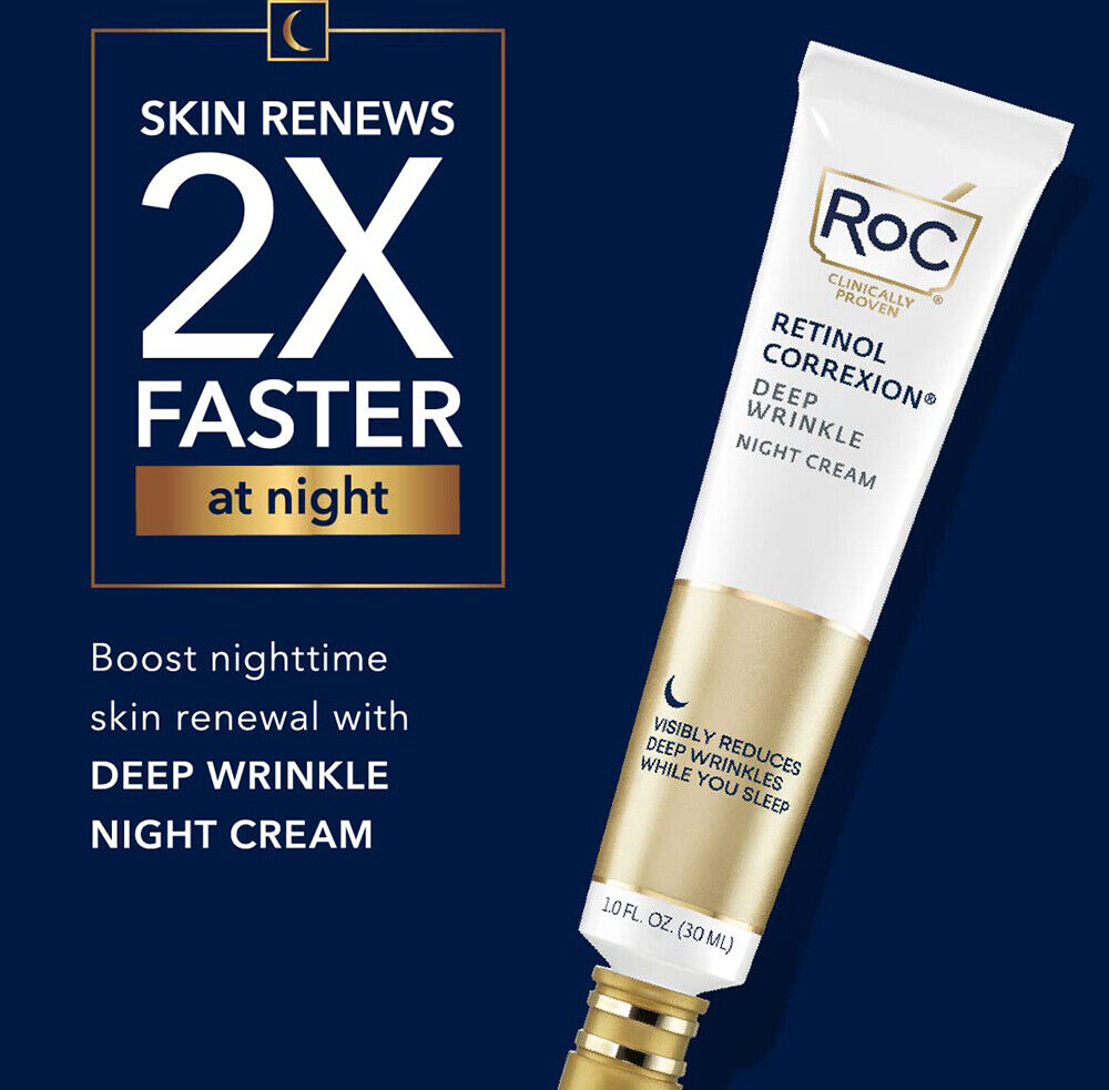 RoC Retinol Correxion night cream with retinol