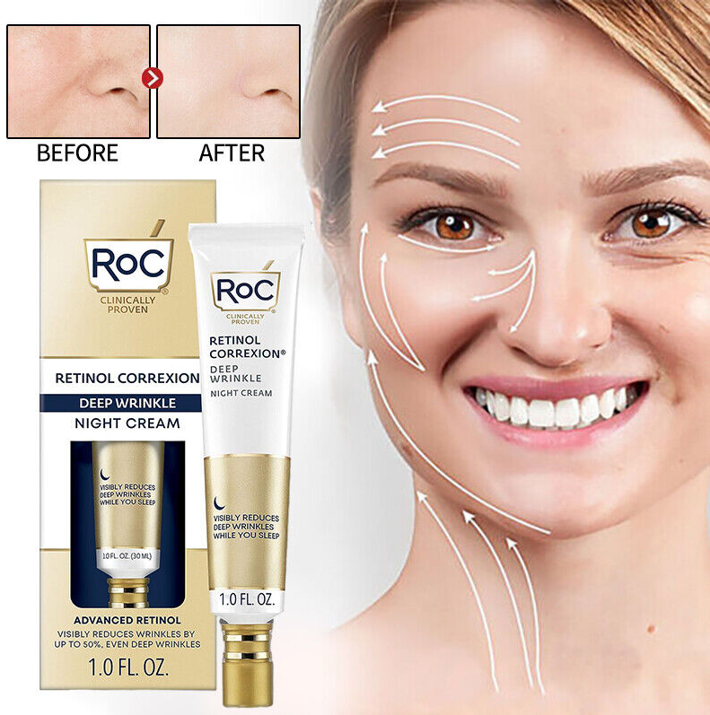 RoC Retinol Correxion Deep Wrinkle Night Cream 1oz