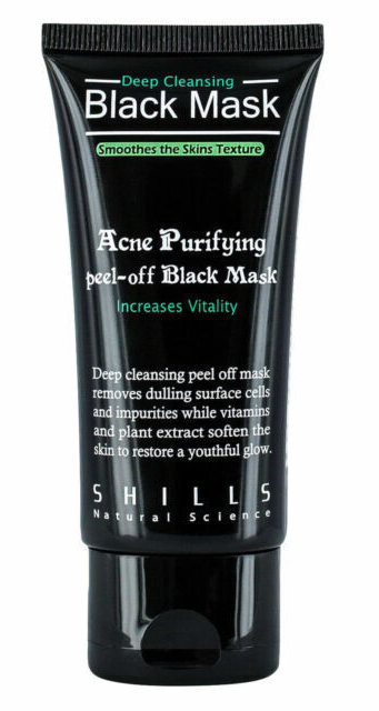 SHILLS Blackhead Remover peel-off black mask for deep pore cleansing and skin purifying