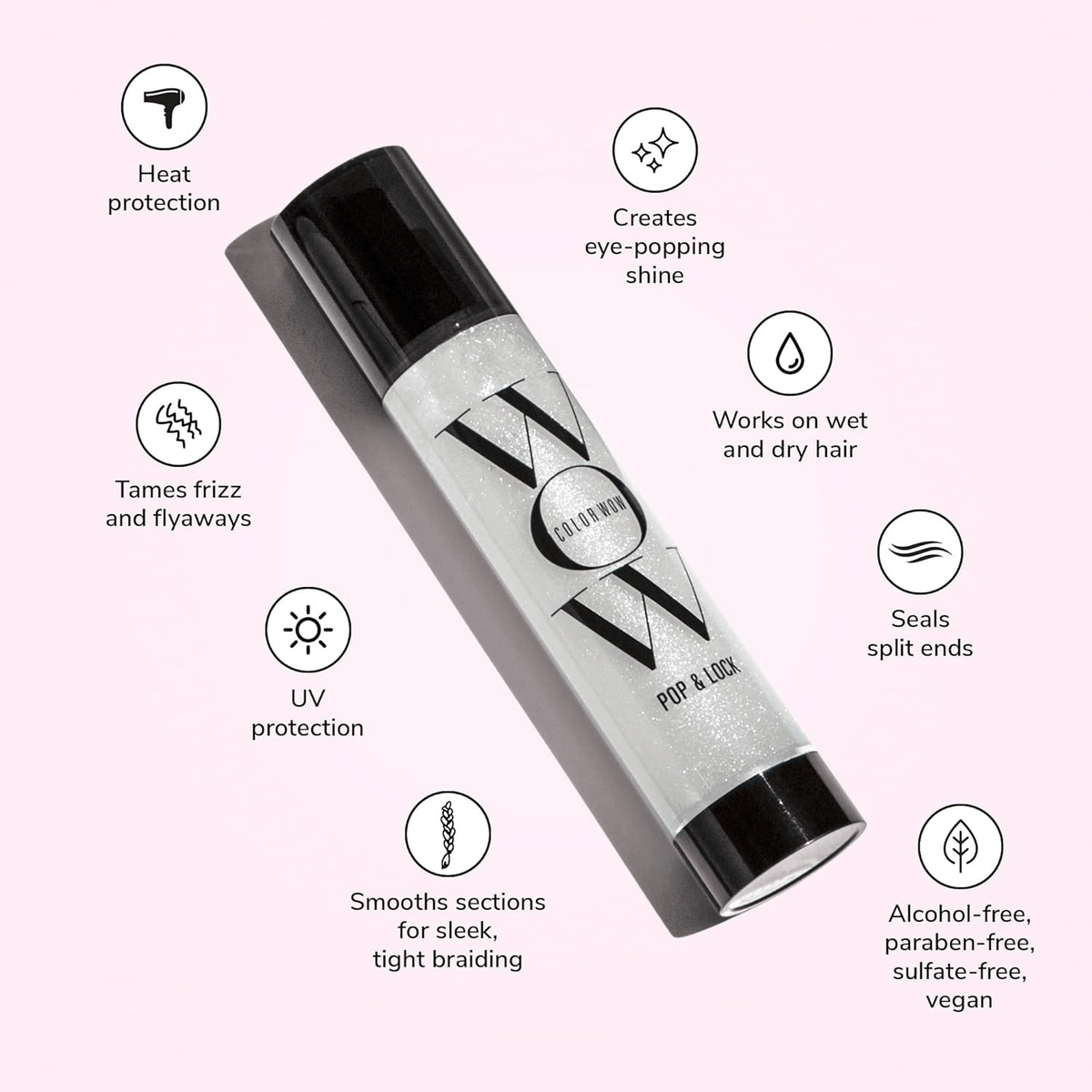 COLOR WOW POP & LOCK HIGH GLOSS SERUM 55ML.