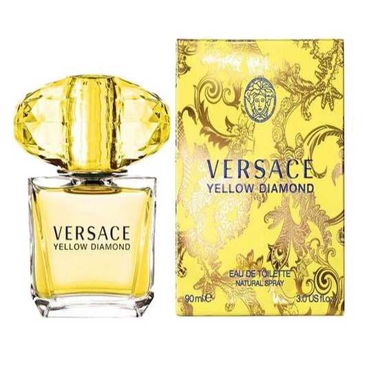 Versace Yellow Diamond by Versace Eau De Toilette Spray 3 oz Versace