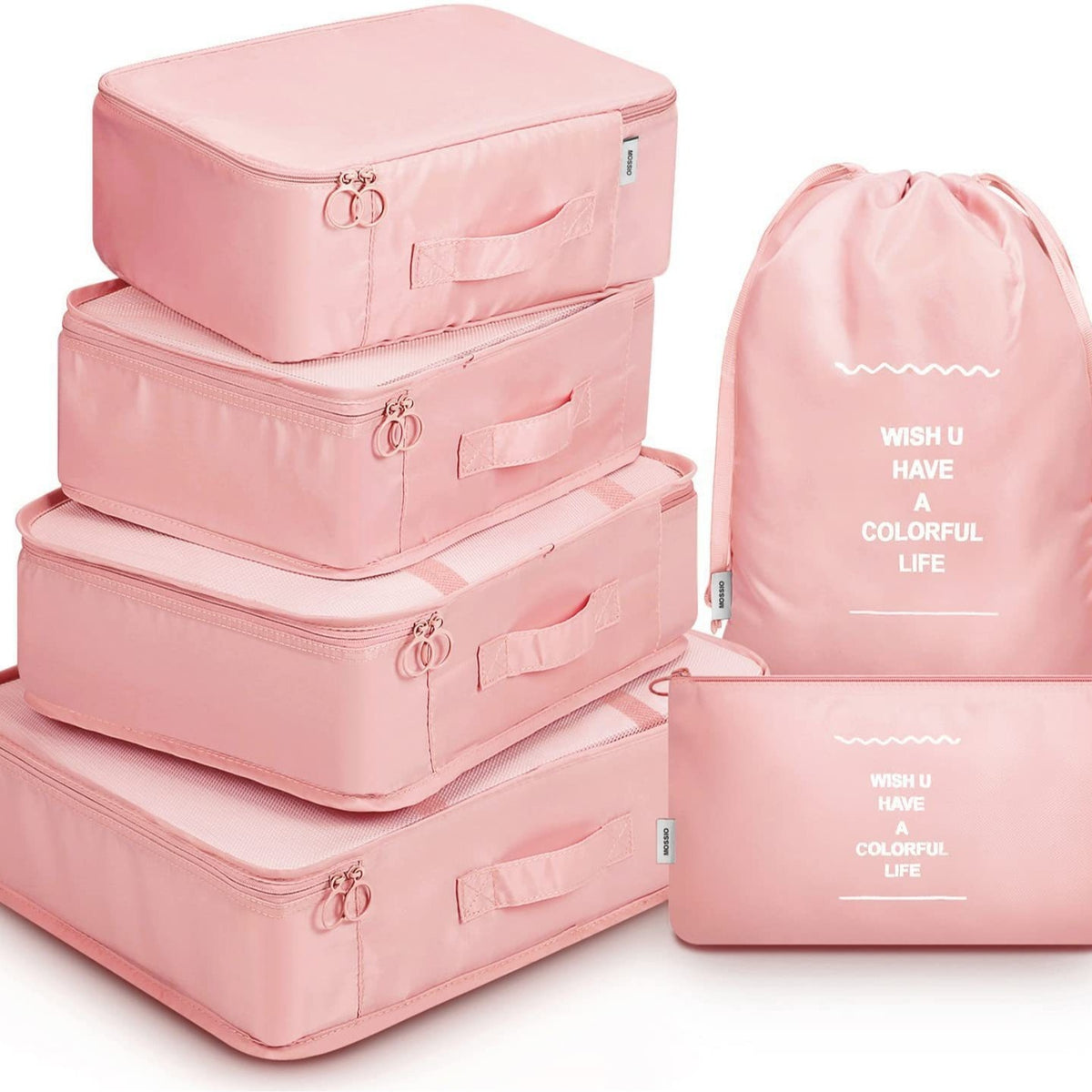 8-piece packing cube set for travel luggage – product view 13 of 15