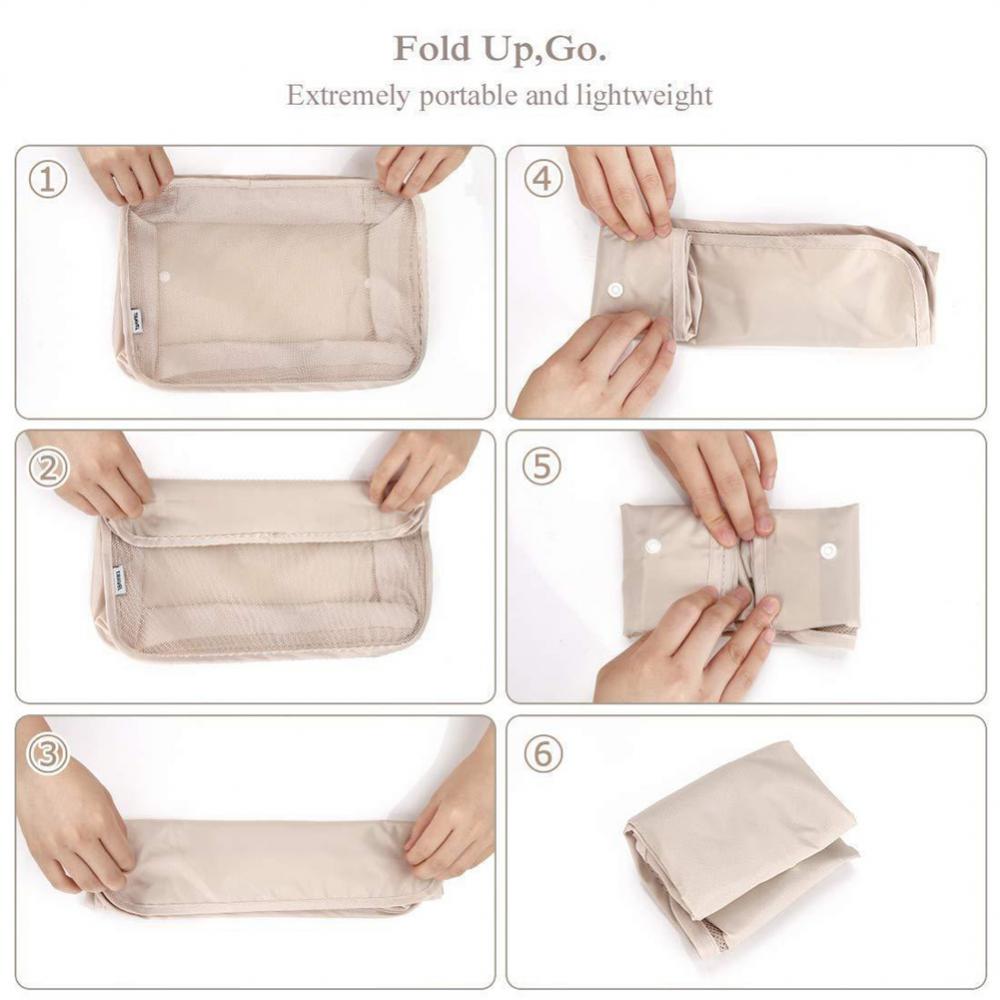 8-piece packing cube set for travel luggage – product view 4 of 15
