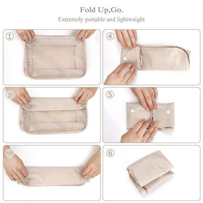 8-piece packing cube set for travel luggage – product view 4 of 15
