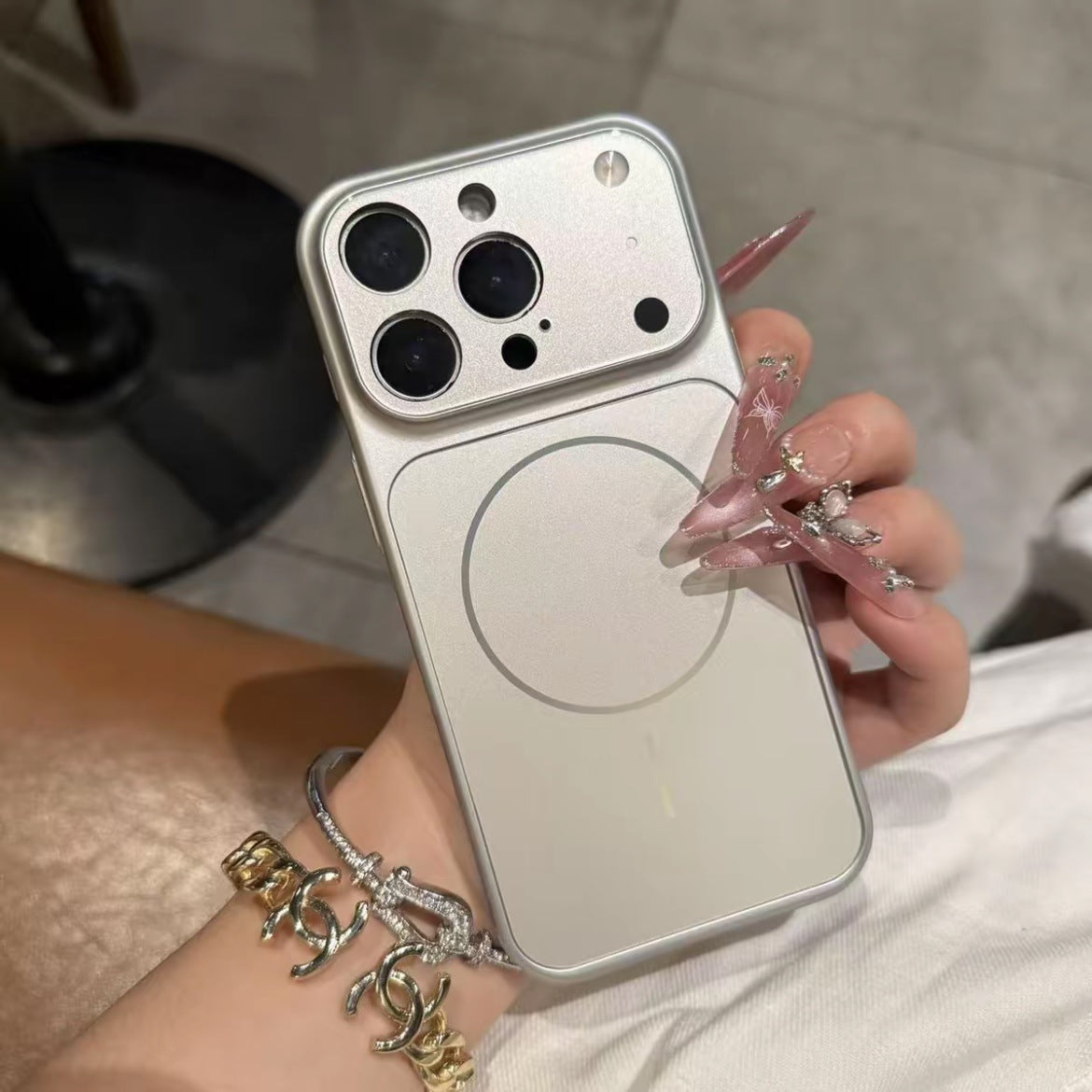 Frosted magnetic MagSafe phone case for iPhone – product view 6 of 7