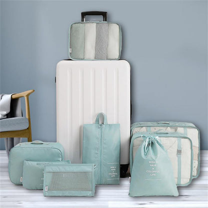 8-piece packing cube set for travel luggage – product view 6 of 15