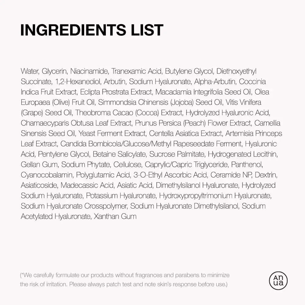 ANUA Niacinamide 10% + TXA 4% Dark Spot Removing Serum 30ml ANUA