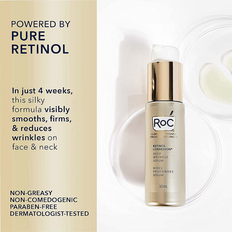 RoC Deep Wrinkle Serum, 1 Ounce – Kaps B International