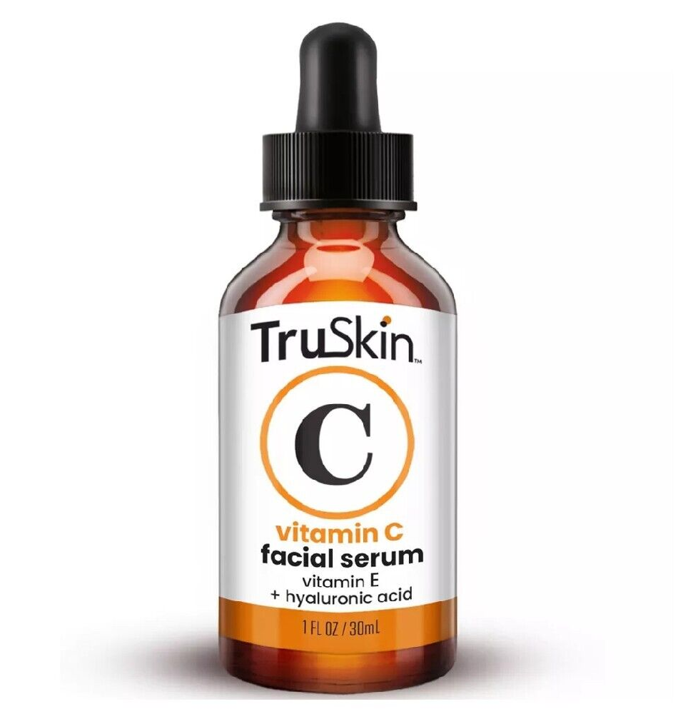 TruSkin Vitamin C Serum Anti Aging Face Serum with Hyaluronic Acid 30ml
