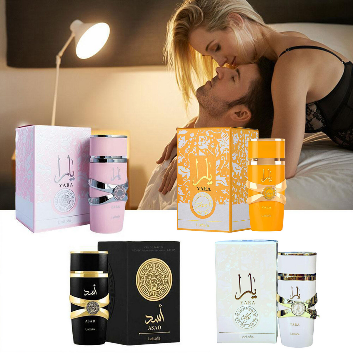 Yara by Lattafa Perfumes | Eau De Parfum - 100ml (3.4 fl oz) |- Women Men Unisex Yara by Lattafa Perfumes